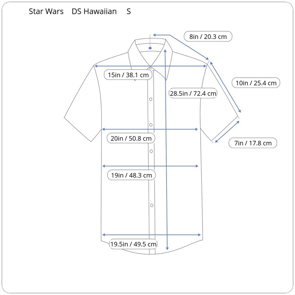 Star Wars Imperial Dark Side Red Hawaiian Shirt Small S Fandom Deathstar Vader - Picture 12 of 13
